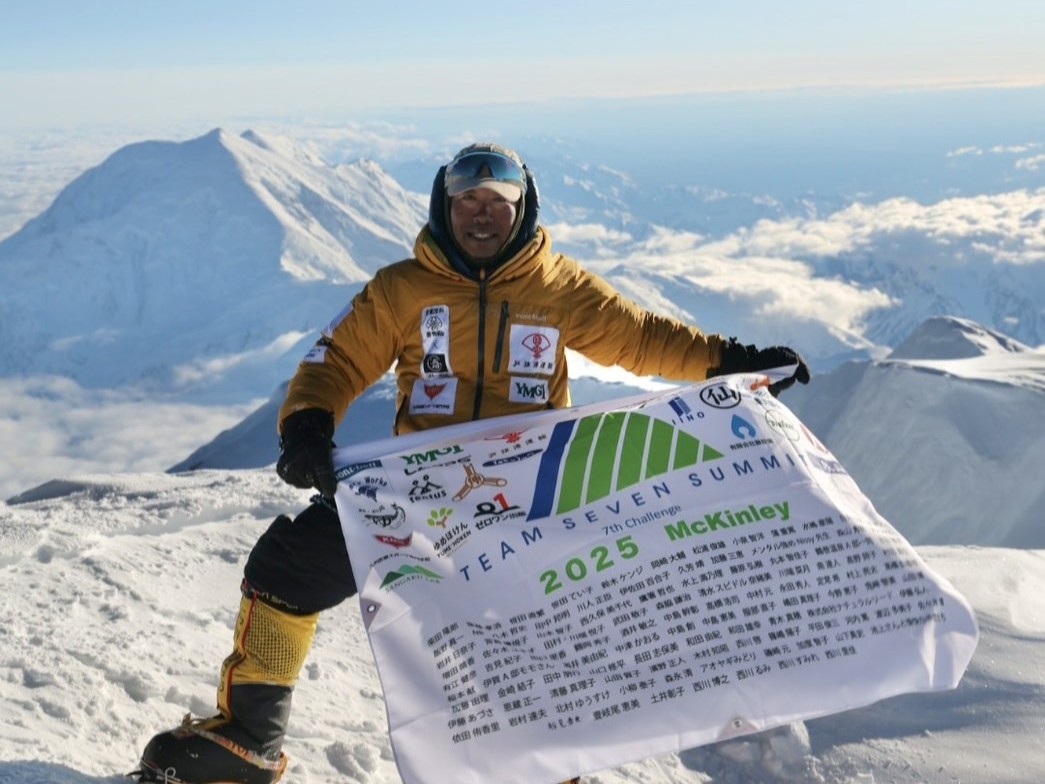 マッキンリー登頂の様子